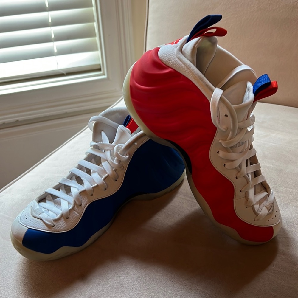 DS WOMENS NIKE AIR FOAMPOSITE ONE USA BASKETBALL AA3963 102 SZ 9 NOBOX DEFECT